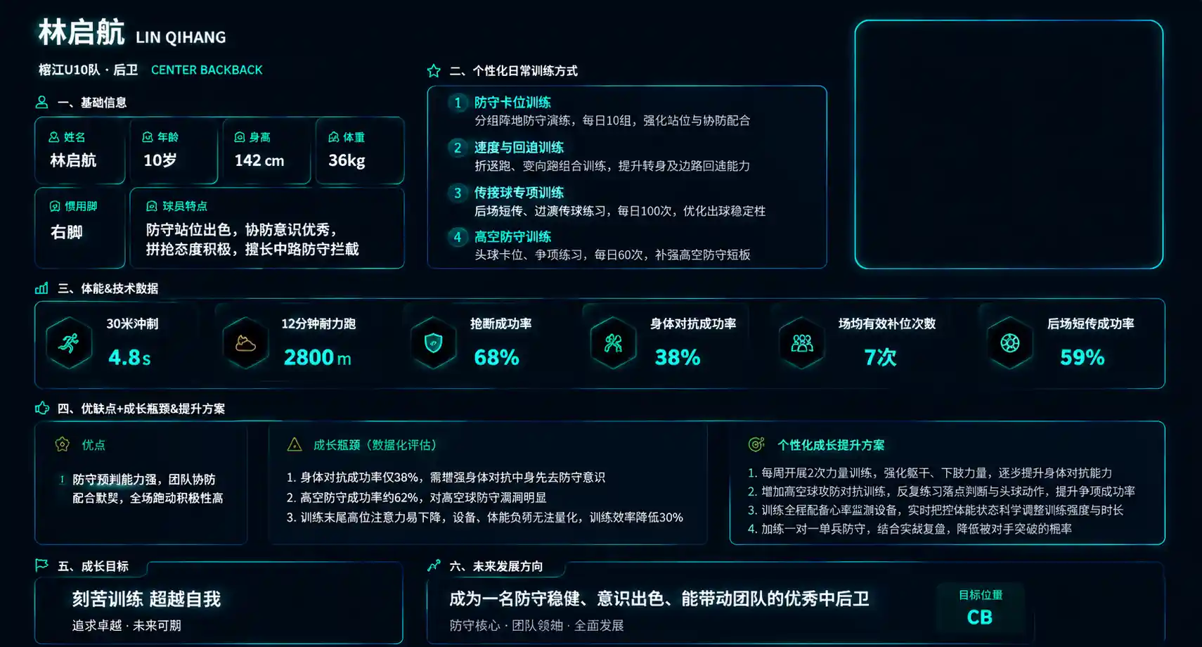 林启航个人数字档案